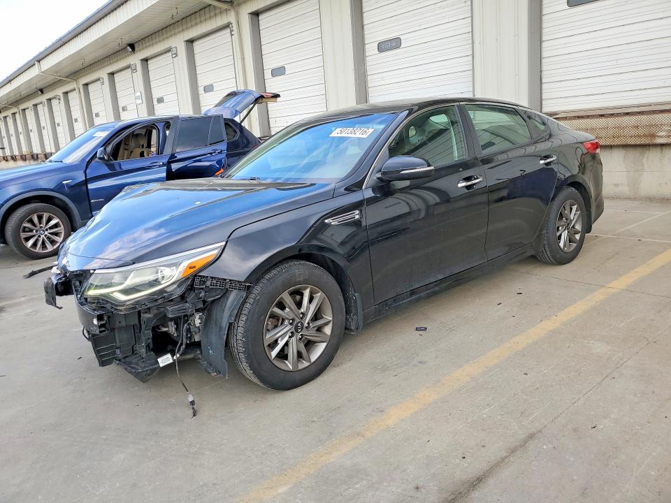 2019 Kia Optima VIN 5XXGT4L32KG325785 COPART salvage auction — FRONT END, In - Cert Of Title-Salvage Title, sold $1,100 on 2026-07-07 (photo 1)
