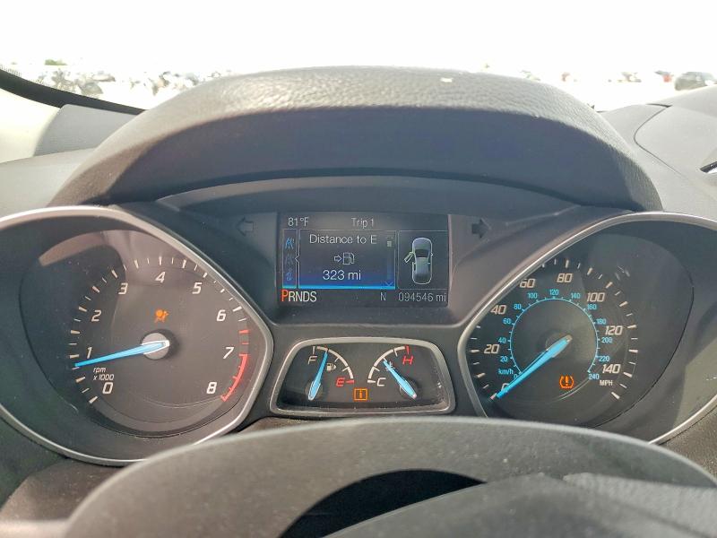 2016 Ford Escape VIN 1FMCU0GX8GUB45595 COPART salvage auction — FRONT END, Tx - Salvage Vehicle Title, sold $2,300 on 2026-07-02 (photo 9)