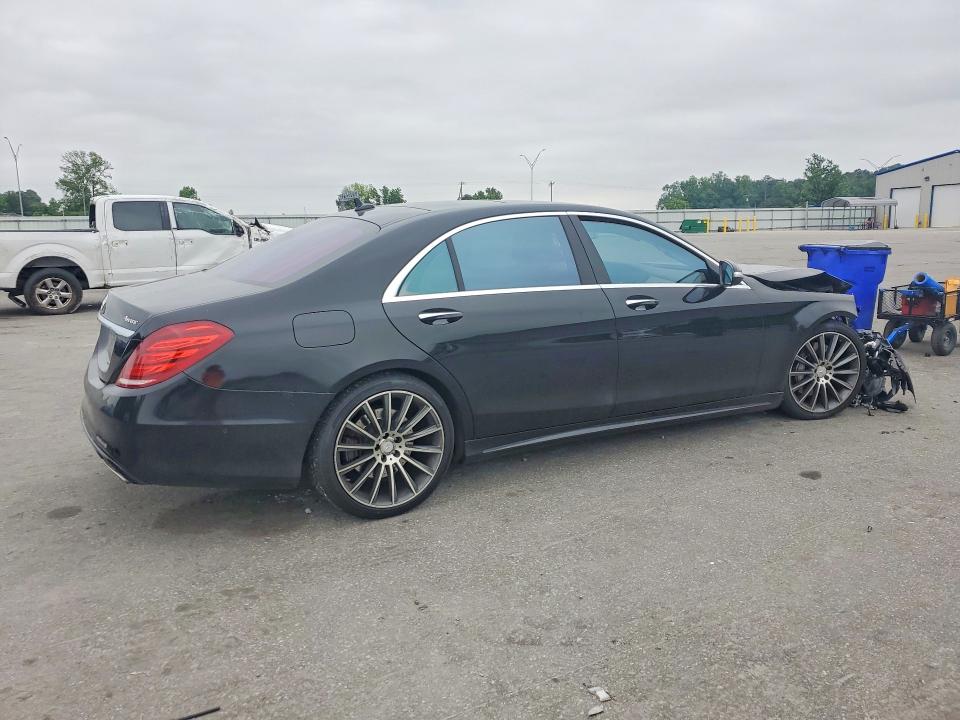 2014 Mercedes-benz S-klasse VIN WDDUG8FB6EA026842 COPART salvage auction — FRONT END, Nc - Salvage Certificate Of Title, sold $3,700 on 2026-07-24 (photo 3)