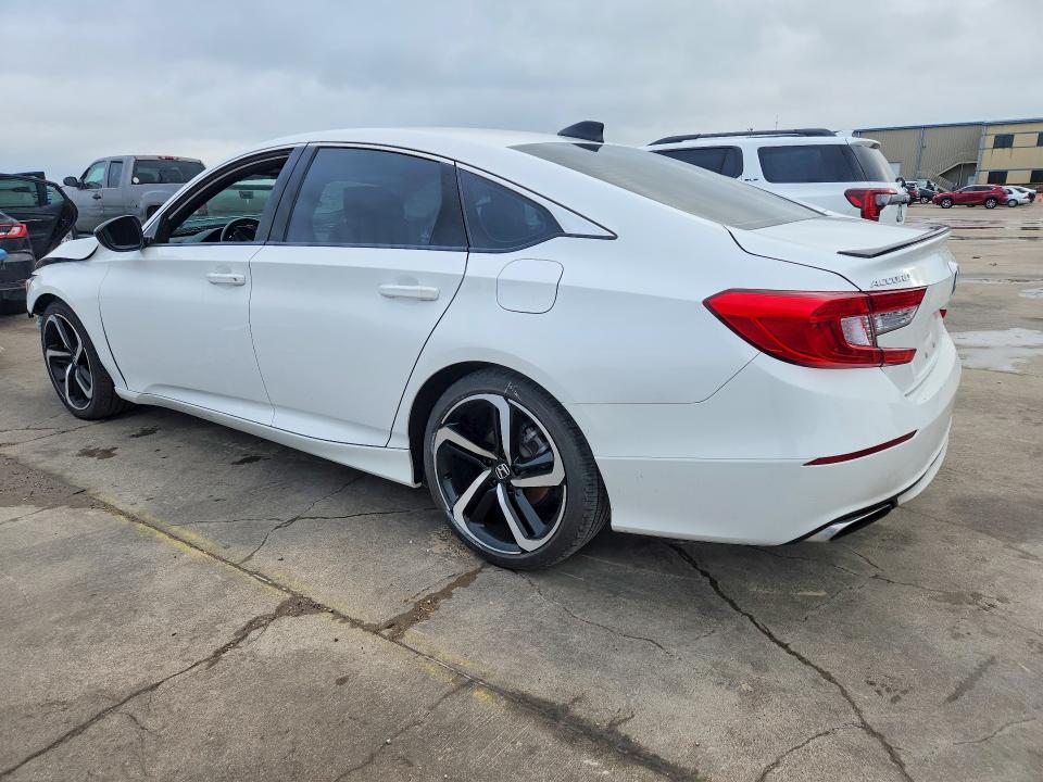 2022 Honda Accord VIN 1HGCV1F38NA037743 COPART salvage auction — FRONT END, Tx - Salvage Vehicle Title, sold $3,600 on 2026-07-02 (photo 2)