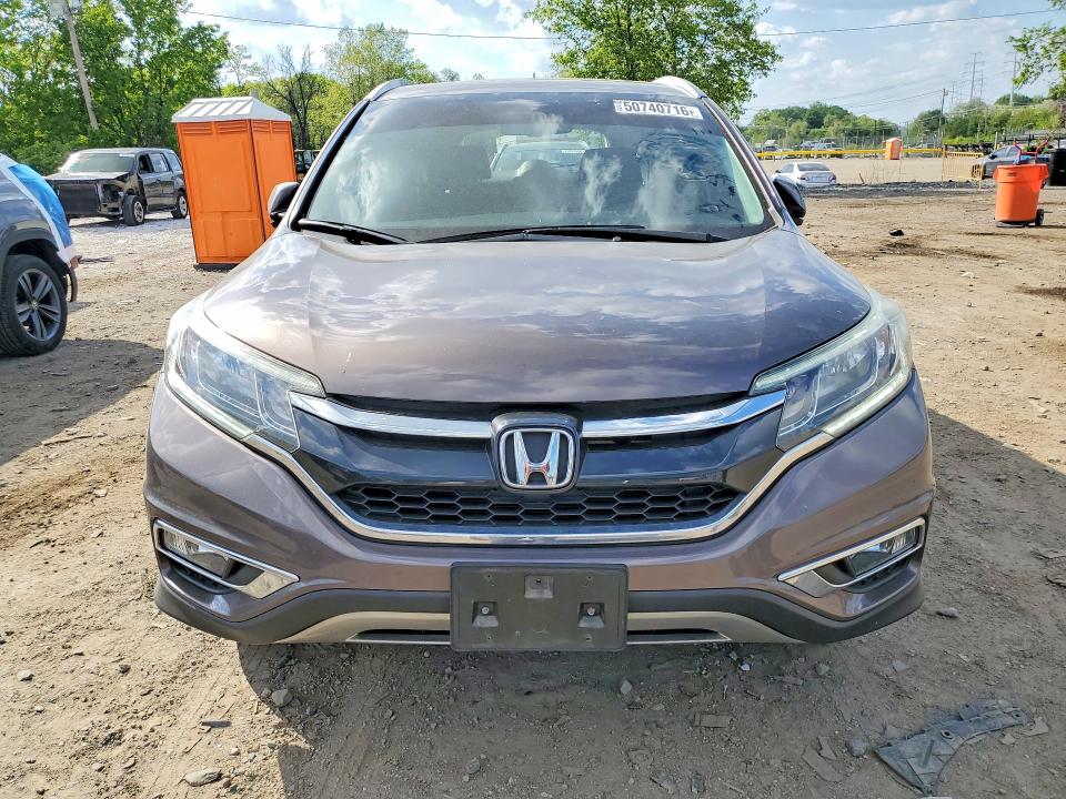 2016 Honda Cr-v VIN 2HKRM4H76GH609563 COPART salvage auction — REAR END, MD - CERT OF SALVAGE > 75% DAMAGE, sold $5,200 on 2026-07-02 (photo 5)