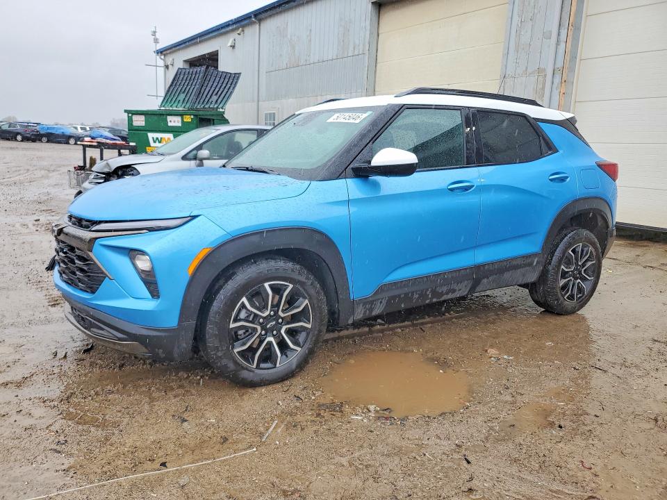 2025 Chevrolet Trailblazer VIN KL79MSSL0SB072593 COPART salvage auction — SIDE, Mi - Scrap Certificate Of Title, sold $1,700 on 2026-07-22 (photo 1)