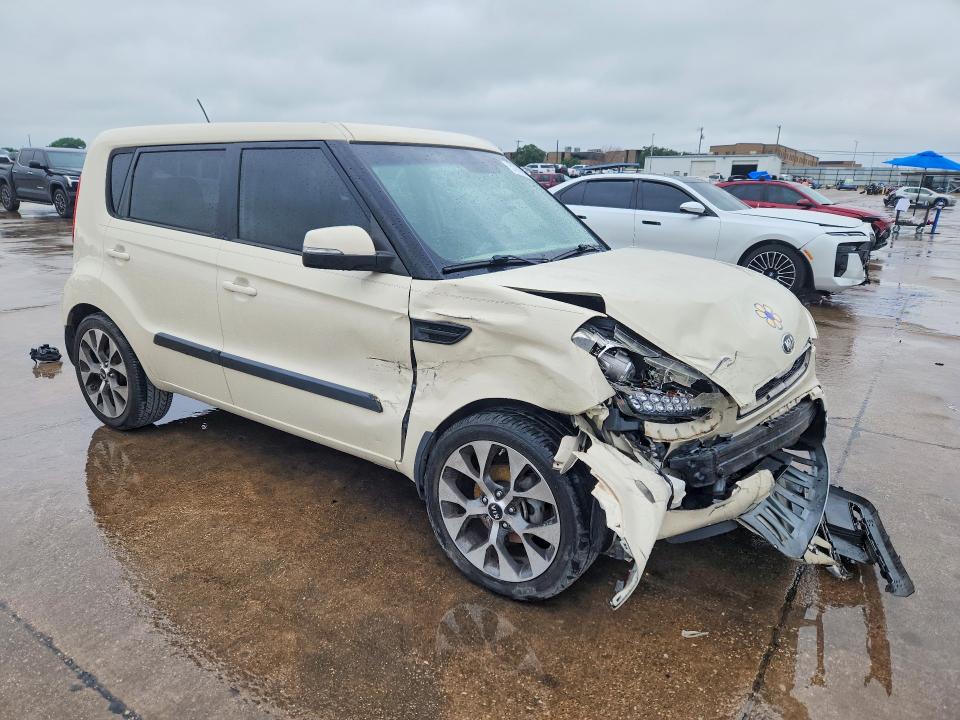 2013 Kia Soul VIN KNDJT2A69D7485066 COPART salvage auction — FRONT END, Tx - Certificate Of Title, sold $750 on 2026-07-02 (photo 4)