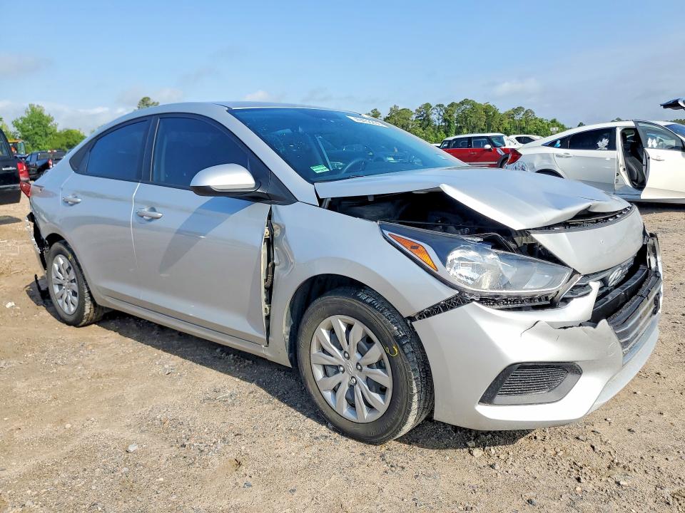 2022 Hyundai Accent VIN 3KPC24A60NE167944 COPART salvage auction — REAR END, Tx - Salvage Vehicle Title, sold $1,950 on 2026-07-10 (photo 4)