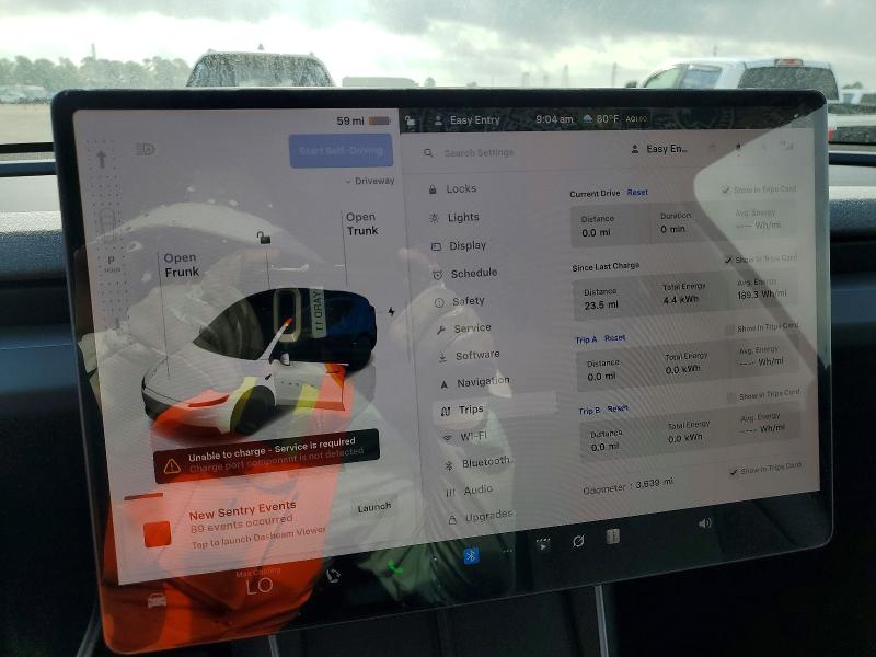 2026 Tesla Model y VIN 7SAYGDED3TA626312 COPART salvage auction — REAR END, Tx - Salvage Vehicle Title, sold $16,400 on 2026-07-10 (photo 9)