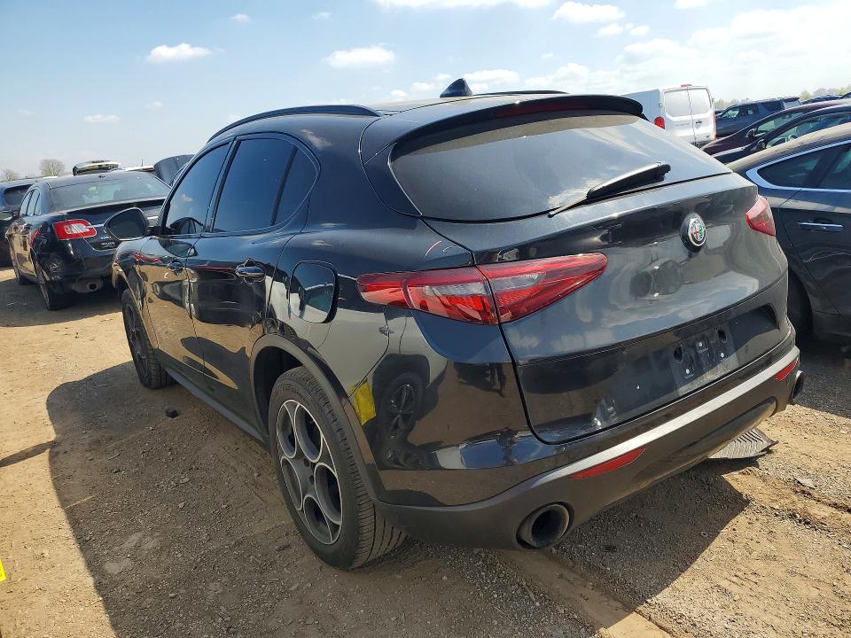 2018 Alfa romeo Stelvio VIN ZASFAKPN4J7B71533 COPART salvage auction — FRONT END, Il - Salvage Certificate, sold $1,850 on 2026-07-07 (photo 2)