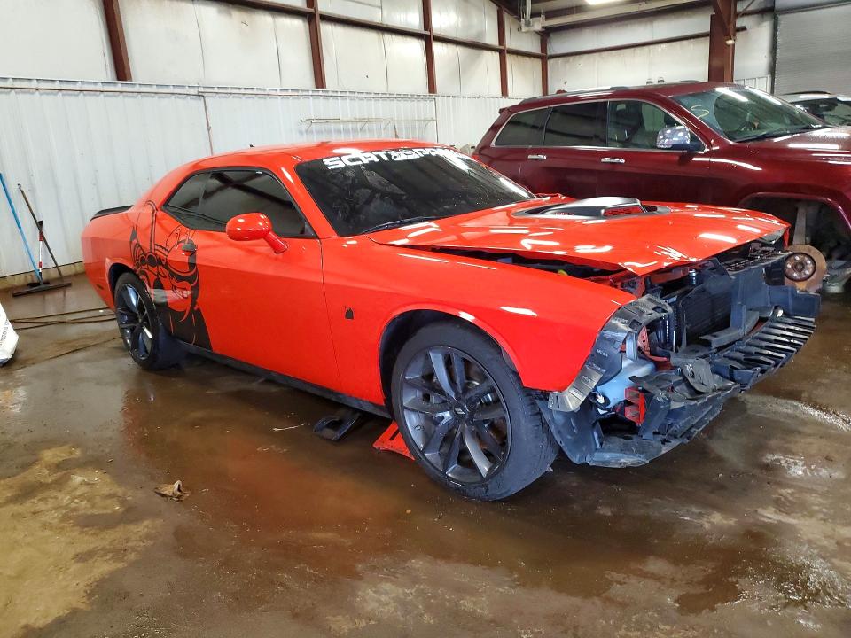 2019 Dodge Challenger VIN 2C3CDZFJ2KH642759 COPART salvage auction — FRONT END, Mi - Certificate Of Title, sold $12,200 on 2026-07-24 (photo 4)