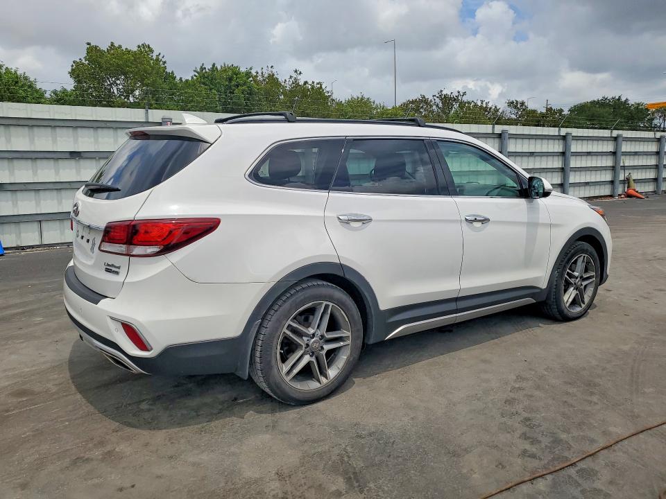 2018 Hyundai Santa fe VIN KM8SRDHF1JU277857 COPART salvage auction — SIDE, Fl - Cert Of Title Slvg Rebuildable, sold $4,650 on 2026-07-13 (photo 3)