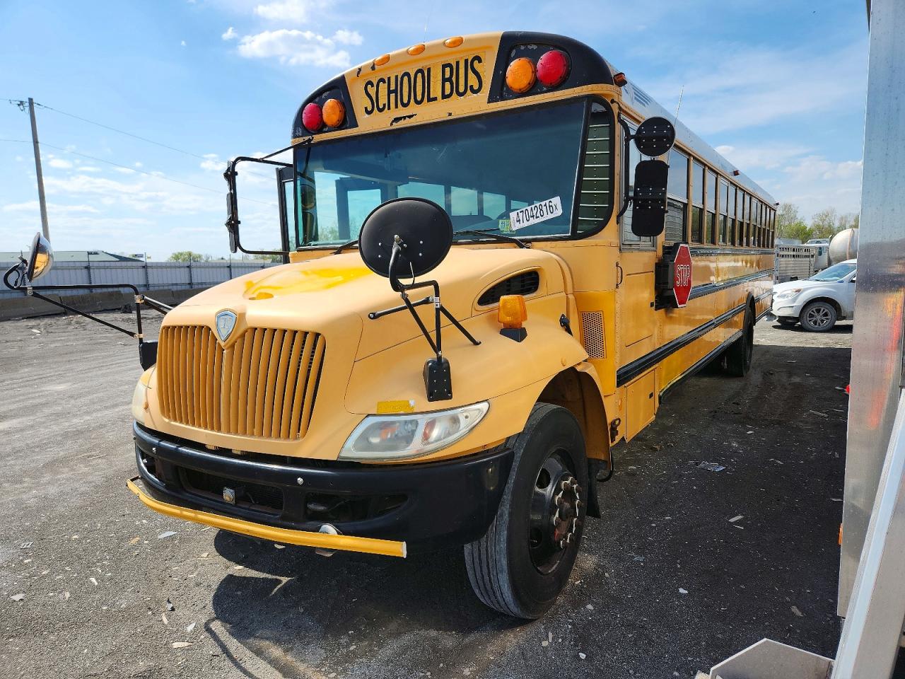 2010 Ic corporation Ce series school VIN 4DRBUAAP8AB229073 COPART salvage auction — Normal Wear, IL - CERTIFICATE OF TITLE, sold $2,000 on 2026-09-04 (photo 2)
