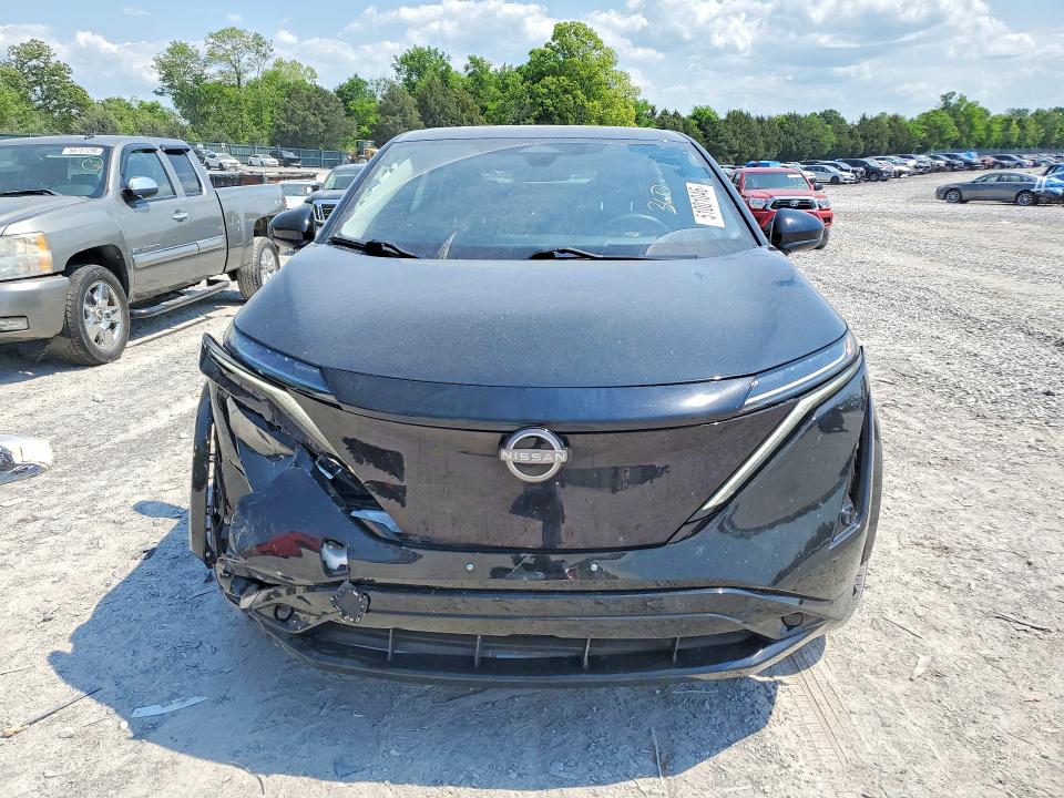2024 Nissan Ariya VIN JN1CF0BB6RM730966 COPART salvage auction — FRONT END, Tn - Salvage Certificate, sold $4,350 on 2026-07-23 (photo 5)