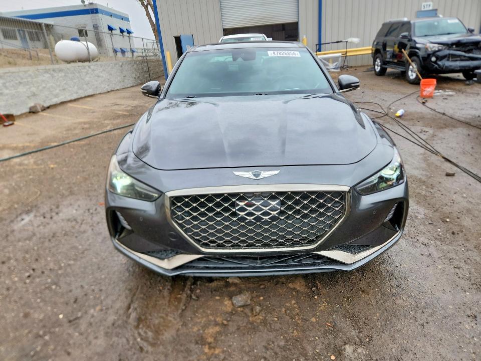 2019 Genesis G70 VIN KMTG34LEXKU031158 COPART salvage auction — SIDE, Nm - Cert Of Title-Salvage, sold $6,600 on 2026-07-16 (photo 5)