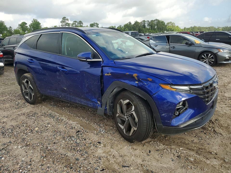 2024 Hyundai Tucson VIN 5NMJECDE3RH354623 COPART salvage auction — SIDE, Tx - Salvage Vehicle Title, sold $8,300 on 2026-07-10 (photo 4)