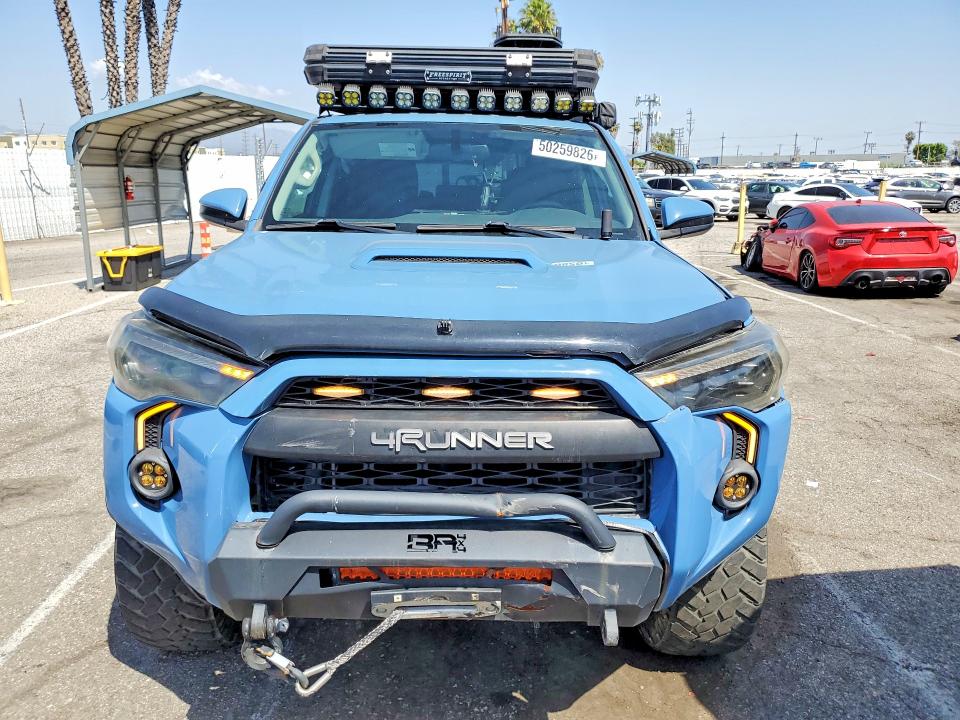 2018 Toyota 4runner VIN JTEBU5JR2J5544586 COPART salvage auction — FRONT END, CA - SALVAGE CERTIFICATE, sold $26,250 on 2026-07-31 (photo 5)