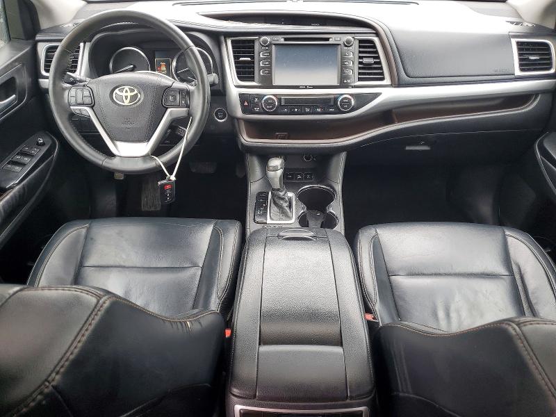 2015 Toyota Highlander VIN 5TDJKRFHXFS173630 COPART salvage auction — FRONT END, Nj - Cert Of Title-Salvage, sold $7,900 on 2026-07-31 (photo 8)
