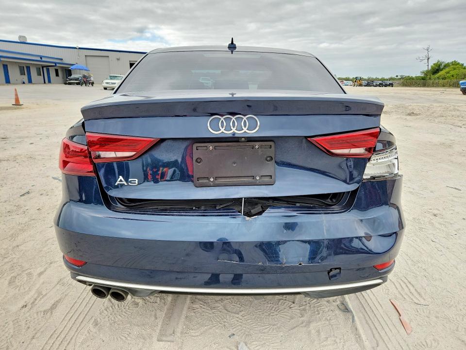 2018 Audi A3 VIN WAUAUGFF9J1069419 COPART salvage auction — REAR END, Salvage Title, sold $5,700 on 2026-08-01 (photo 6)