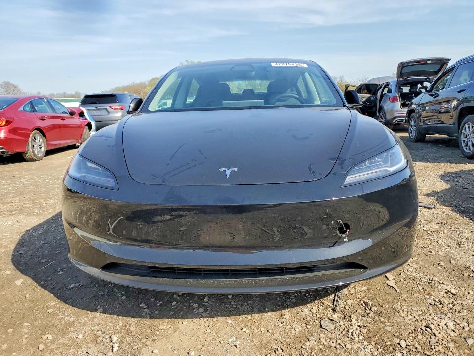 2025 Tesla Model 3 VIN 5YJ3E1EA4SF069297 COPART salvage auction — REAR END, Md - Cert Of Salvage < 75% Damage, sold $2,900 on 2026-07-23 (photo 5)