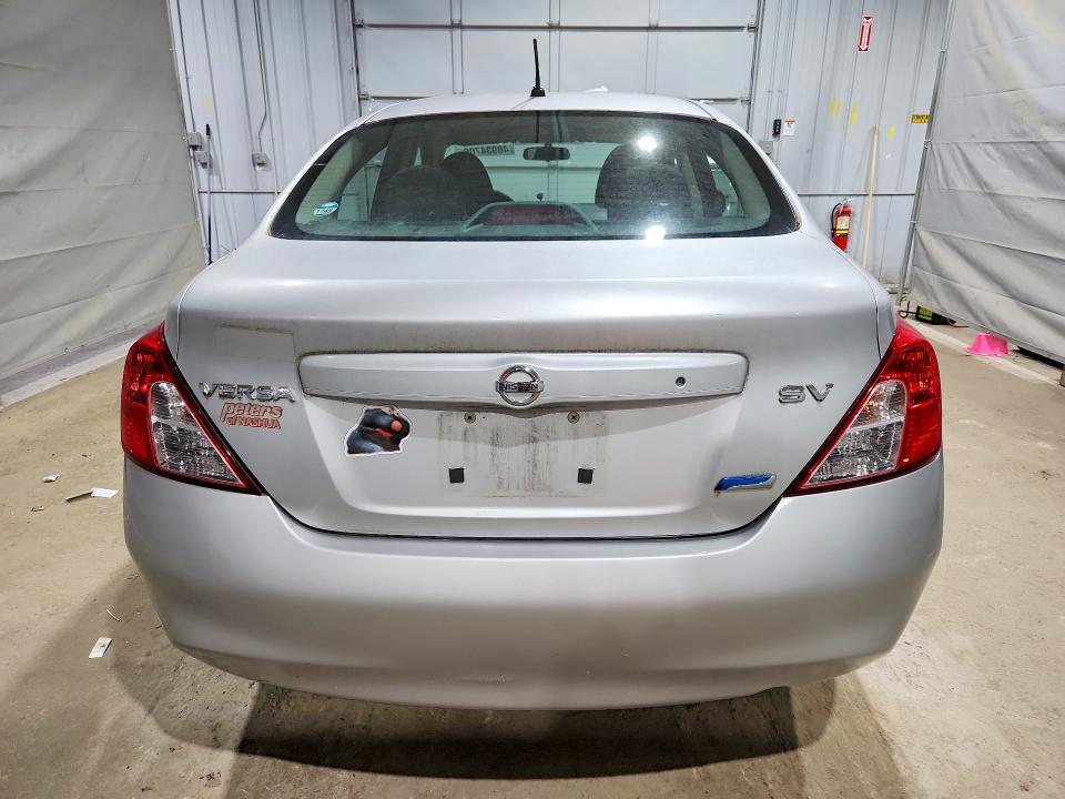 2012 Nissan Versa VIN 3N1CN7AP2CL860737 COPART salvage auction — NORMAL WEAR, NH - CERTIFICATE OF TITLE, sold $300 on 2026-07-02 (photo 6)
