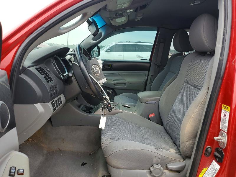 2010 Toyota Tacoma VIN 5TEUU4EN1AZ721835 COPART salvage auction — FRONT END, Tx - Salvage Vehicle Title, sold $4,750 on 2026-07-14 (photo 7)