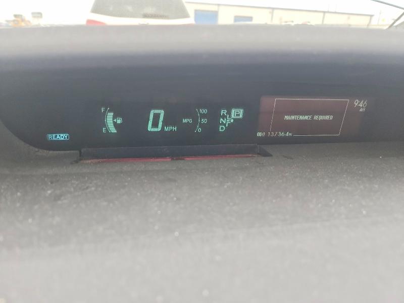 2016 Toyota Prius VIN JTDKN3DU9F1900181 COPART salvage auction — REAR END, Tx - Salvage Vehicle Title, sold $825 on 2026-07-02 (photo 9)