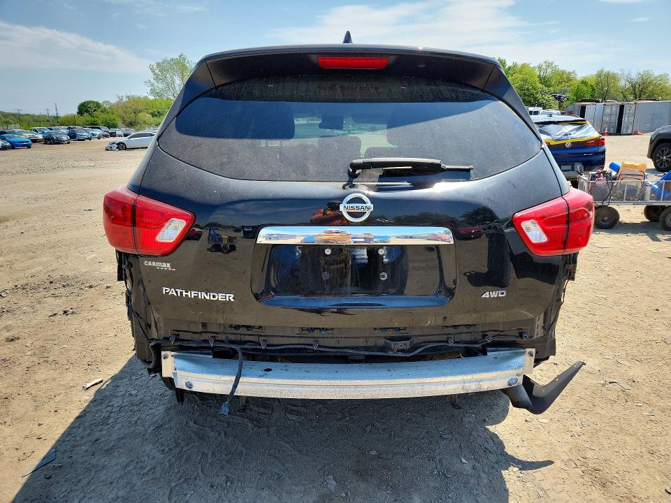 2020 Nissan Pathfinder VIN 5N1DR2AM2LC641296 COPART salvage auction — FRONT END, Md - Cert Of Salvage > 75% Damage, sold $2,200 on 2026-07-02 (photo 6)