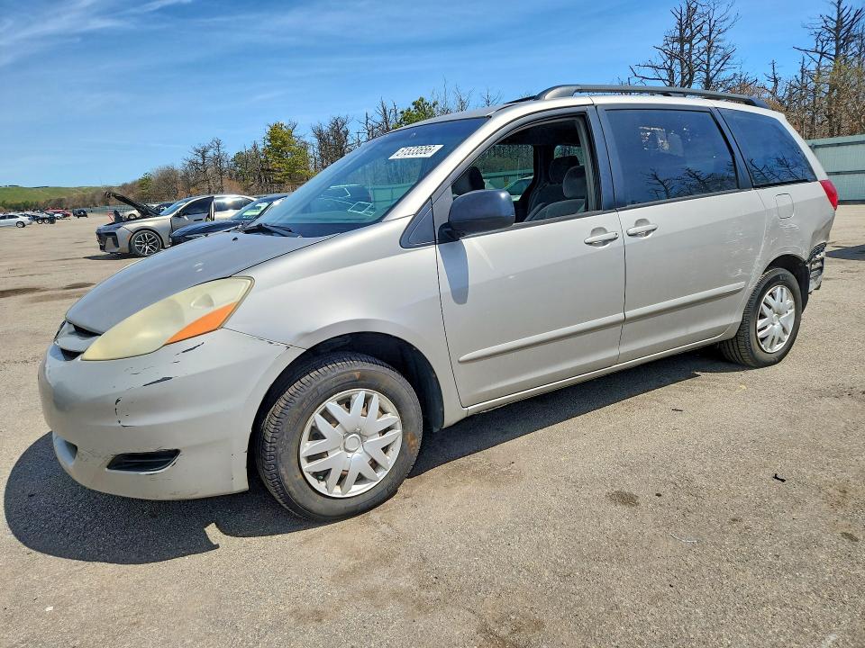 2006 Toyota Sienna VIN 5TDZA23C36S548795 COPART salvage auction — REAR END, NY - CERTIFICATE OF TITLE, sold $875 on 2026-07-29 (photo 1)