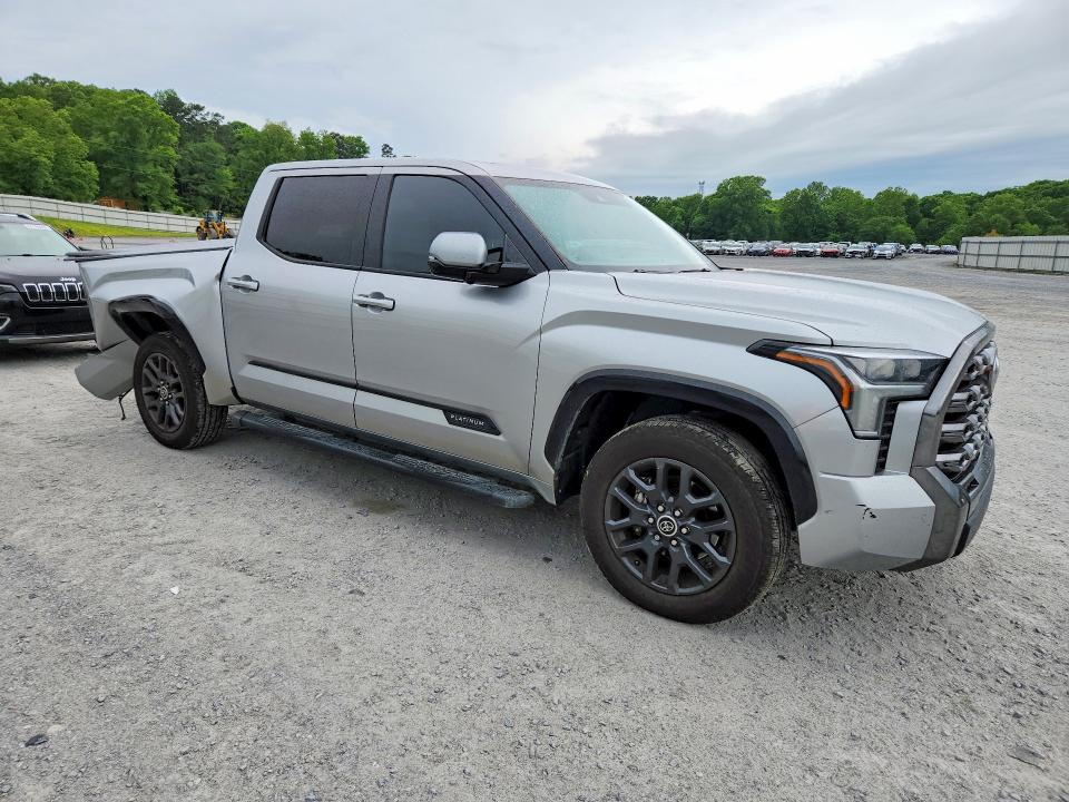 2023 Toyota Tundra VIN 5TFNA5AB5PX026983 COPART salvage auction — REAR END, Nc - Salvage Certificate Of Title, sold $17,000 on 2026-07-08 (photo 4)
