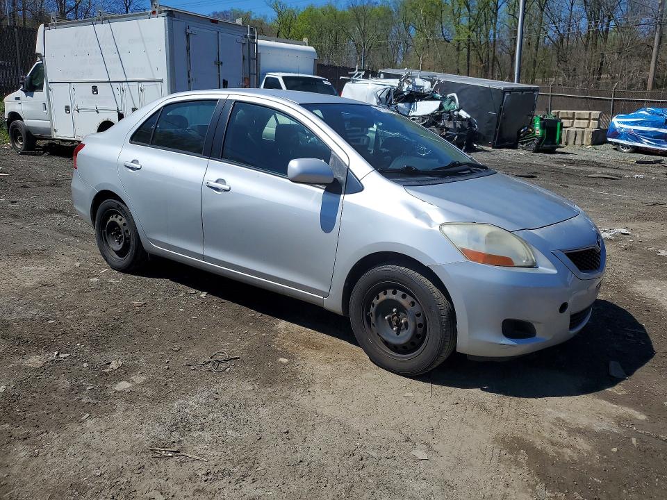2010 Toyota Yaris VIN JTDBT4K36A4078548 COPART salvage auction — FRONT END, Md - Cert Of Salvage > 75% Damage, sold $125 on 2026-07-28 (photo 4)