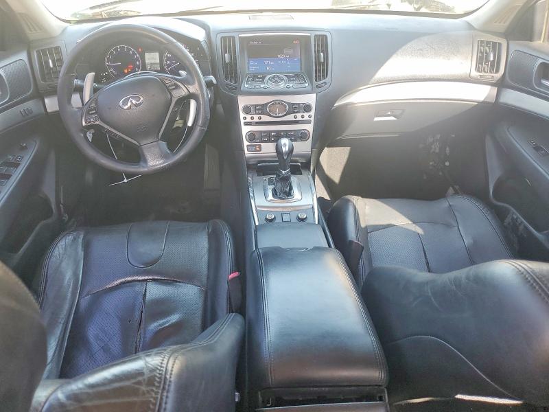 2013 Infiniti VIN JN1CV6AR4DM351462 COPART salvage auction — REAR END, Salvage Title, sold $250 on 2026-07-27 (photo 8)