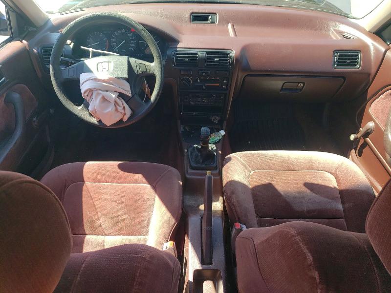 1992 Honda Accord VIN 1HGCB7541NA201517 COPART salvage auction — FRONT END, Nc - Salvage Certificate Of Title, sold $275 on 2026-07-02 (photo 8)