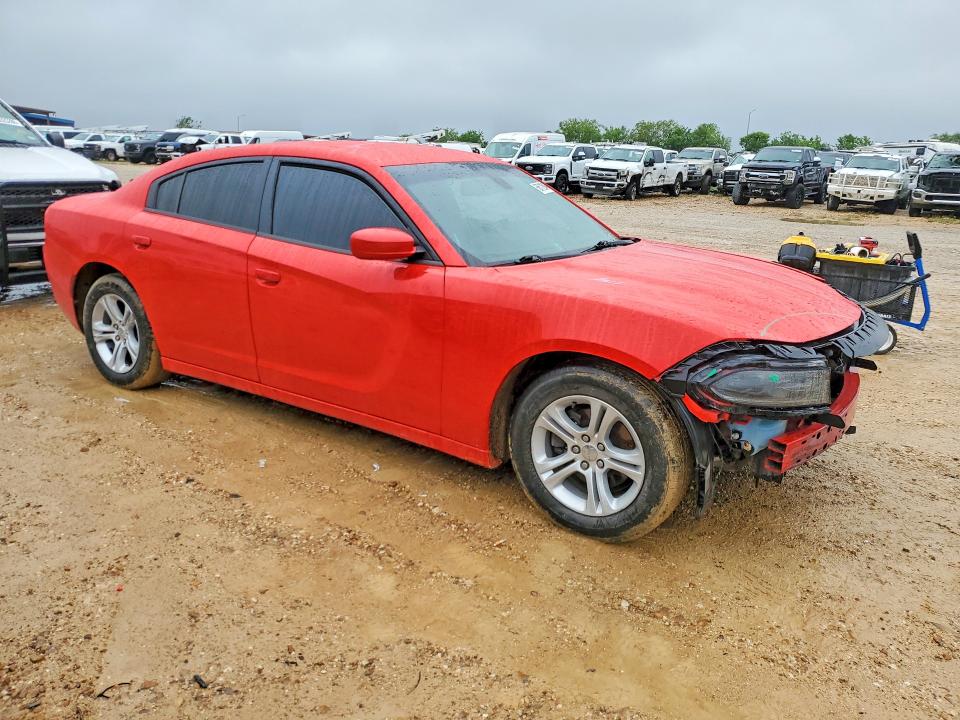 2016 Dodge Charger VIN 2C3CDXBG8GH327647 COPART salvage auction — FRONT END, Tx - Salvage Vehicle Title, sold $3,200 on 2026-07-09 (photo 4)