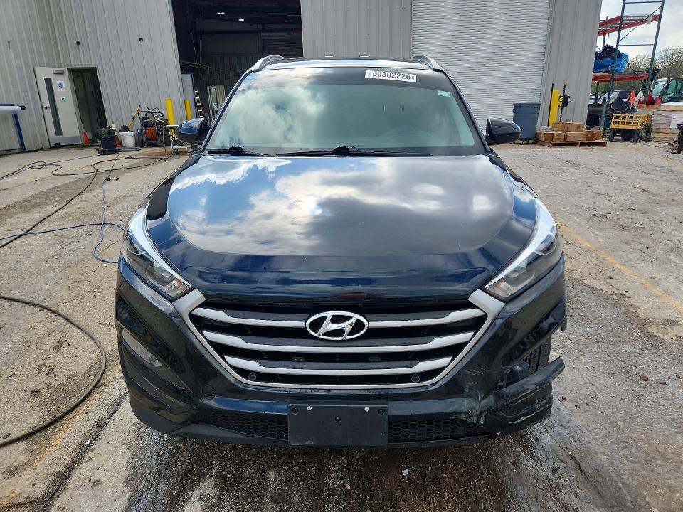 2018 Hyundai Tucson VIN KM8J3CA43JU695689 COPART salvage auction — FRONT END, Salvage Title, sold $250 on 2026-07-29 (photo 5)
