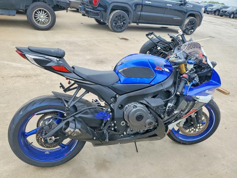 2026 Suzuki Gsx-r VIN JS1GR7MA3T7101202 COPART salvage auction — SIDE, Tx - Salvage Vehicle Title, sold $4,600 on 2026-07-09 (photo 1)