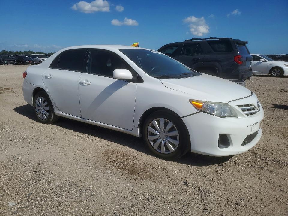2013 Toyota Corolla VIN 5YFBU4EE0DP174140 COPART salvage auction — FRONT END, TX - SALVAGE VEHICLE TITLE, sold $2,800 on 2026-07-30 (photo 4)