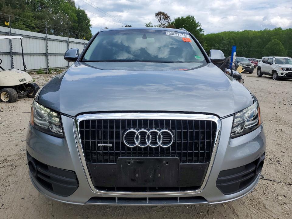 2010 Audi Q5 VIN WA1LKAFP1AA089410 COPART salvage auction — FRONT END, Va - Cert Of Title - Salvage, sold $100 on 2026-07-28 (photo 5)