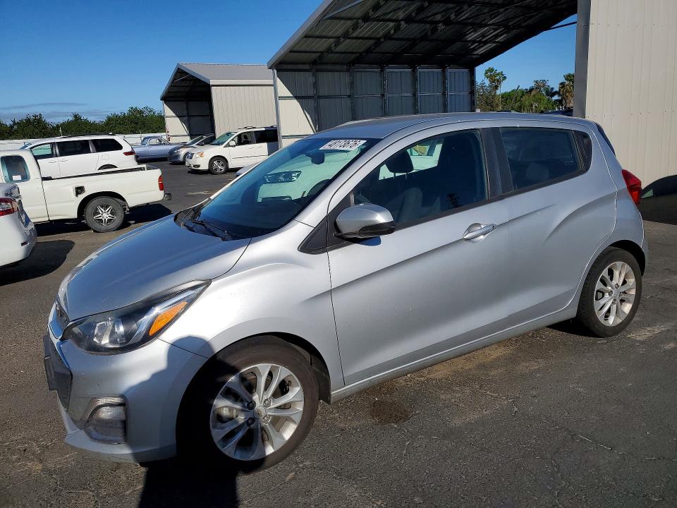 2020 Chevrolet Spark VIN KL8CD6SA3LC447301 COPART salvage auction — REAR END, Ca - Salvage Certificate, sold $1,150 on 2026-07-02 (photo 1)