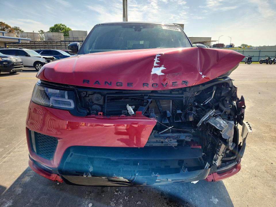 2019 Land rover Range rover sport VIN SALWV2SV7KA843151 COPART salvage auction — FRONT END, Ok - Cert Of Title-Salvage, sold $7,200 on 2026-07-22 (photo 5)