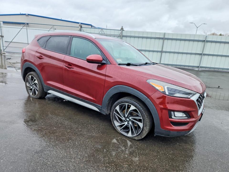 2019 Hyundai Tucson VIN KM8J3CAL1KU979380 COPART salvage auction — WATER/FLOOD, Ma - Cert Of Title-Flood Salvage, sold $1,750 on 2026-07-09 (photo 4)