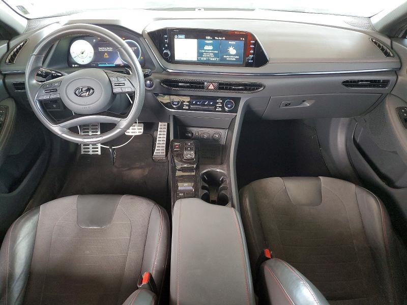 2021 Hyundai Sonata VIN 5NPEK4JC5MH105867 COPART salvage auction — FRONT END, AZ, sold $4,250 on 2026-07-16 (photo 8)