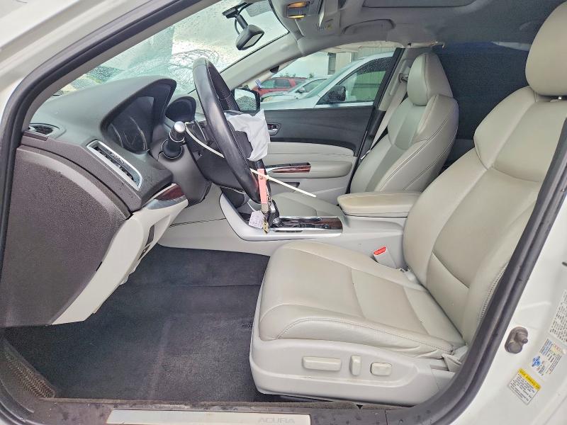 2016 Acura Tlx VIN 19UUB1F34GA015979 COPART salvage auction — FRONT END, Ca - Salvage Certificate, sold $850 on 2026-07-09 (photo 7)