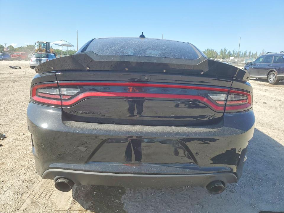 2023 Dodge Charger VIN 2C3CDXCT7PH663706 COPART salvage auction — FRONT END, Salvage Title, sold $7,100 on 2026-08-25 (photo 6)