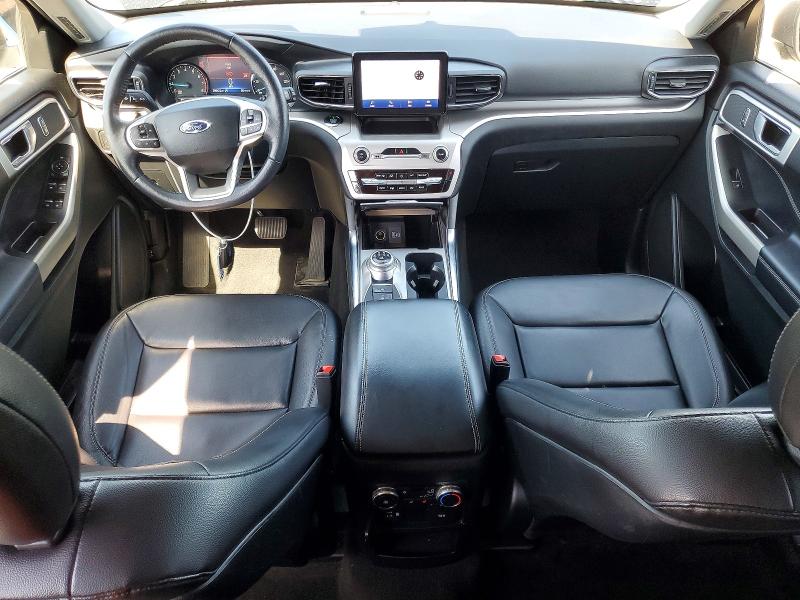 2020 Ford Explorer VIN 1FMSK8DH8LGC81506 COPART salvage auction — REAR END, Id - Salvage Certificate Of Title, sold $8,300 on 2026-07-28 (photo 8)