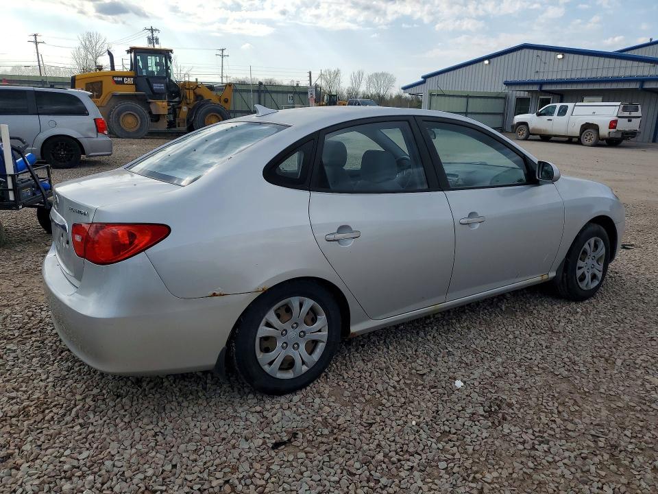 2010 Hyundai Elantra VIN KMHDU4AD7AU016457 COPART salvage auction — UNDERCARRIAGE, Ny - Mv907A-Parts Only, sold $450 on 2026-07-15 (photo 3)
