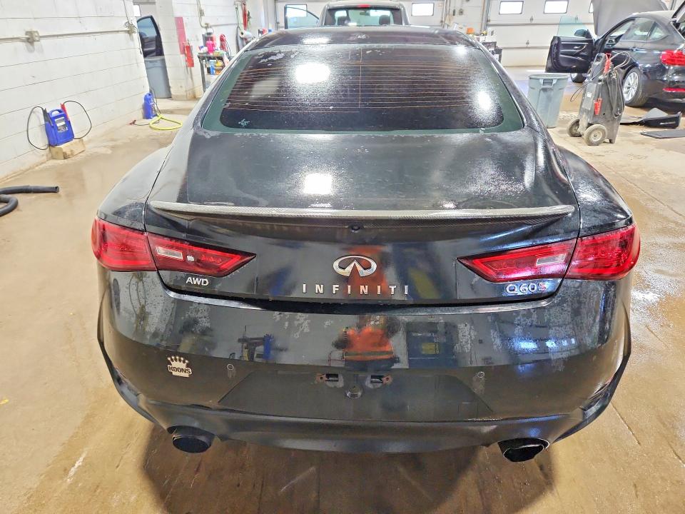 2018 Infiniti Q60 VIN JN1FV7EL0JM630797 COPART salvage auction — VANDALISM, Mn - Cert Of Title-Prior Salvage, sold $1,650 on 2026-07-30 (photo 6)