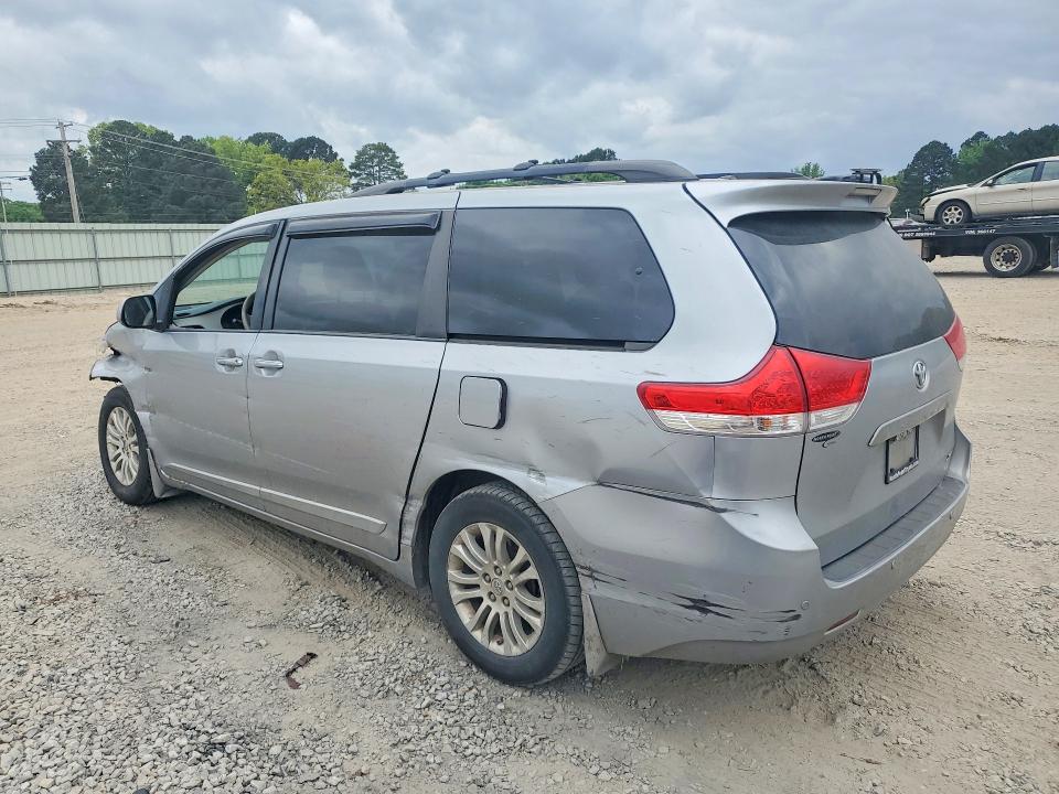 2014 Toyota Sienna VIN 5TDYK3DC7ES442202 COPART salvage auction — FRONT END, Ar - Cert Of Title-Salvage, sold $250 on 2026-07-27 (photo 2)