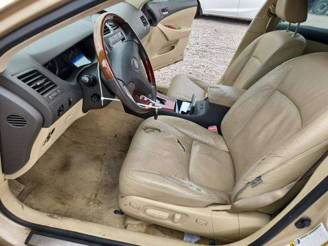 2008 Lexus Es 350 VIN JTHBJ46G782264428 COPART salvage auction — SIDE, NC - PARTS ONLY-RECORD OF SALE, sold $275 on 2026-07-21 (photo 7)