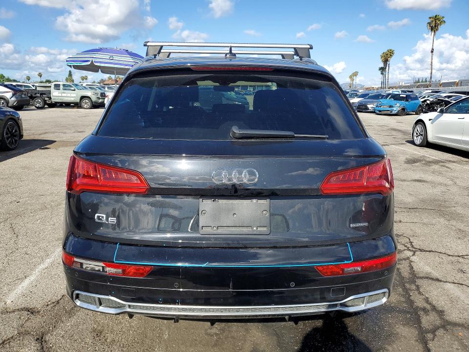 2020 Audi Q5 VIN WA1E2AFY1L2070077 COPART salvage auction — SIDE, Ca - Salvage Certificate, sold $13,200 on 2026-07-07 (photo 6)