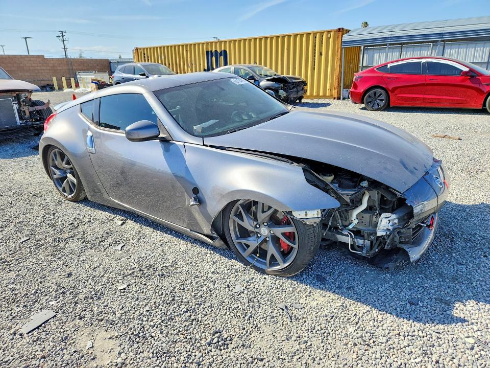 2017 Nissan 370z VIN JN1AZ4EHXHM952706 COPART salvage auction — FRONT END, Ca - Salvage Certificate, sold $800 on 2026-07-22 (photo 4)