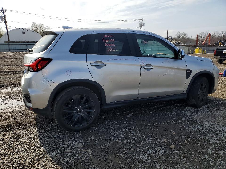 2021 Mitsubishi Outlander sport VIN JA4ARUAU8MU003126 COPART salvage auction — FRONT END, Nj - Cert Of Title-Salvage, sold $4,650 on 2026-07-17 (photo 3)