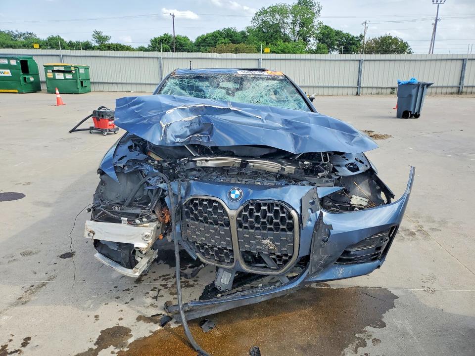 2021 BMW M440i VIN WBA13AR08MCE79258 COPART salvage auction — ALL OVER, Tx - Salvage Vehicle Title, sold $3,700 on 2026-07-09 (photo 5)
