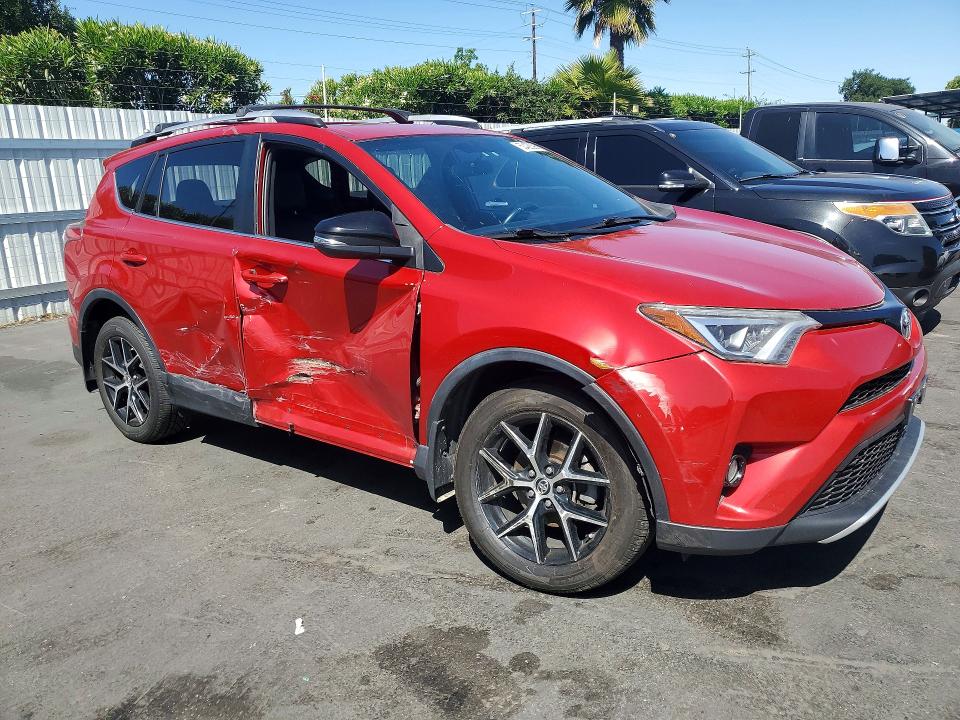 2016 Toyota Rav 4 VIN 2T3JFREV5GW434514 COPART salvage auction — REAR END, Ca - Salvage Certificate, sold $6,700 on 2026-07-02 (photo 4)